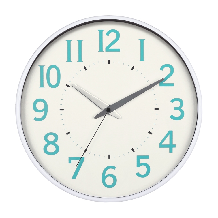 Hot selling plastic wall clock for home decorative