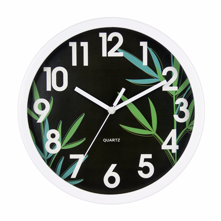 12 Inch Modern fashion Decorative plastic Wall Clock
