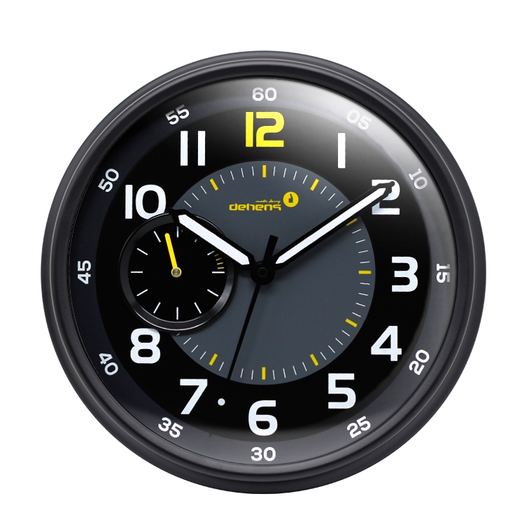Factory price decorative clock Small twin towers design bell shells frame watch wall clock