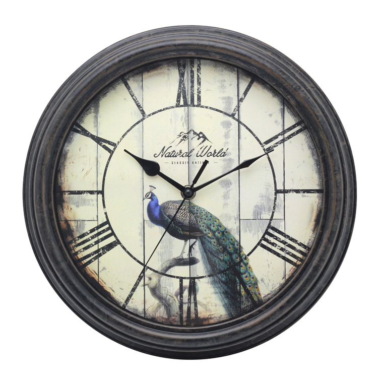12 inch antique european style wall clock