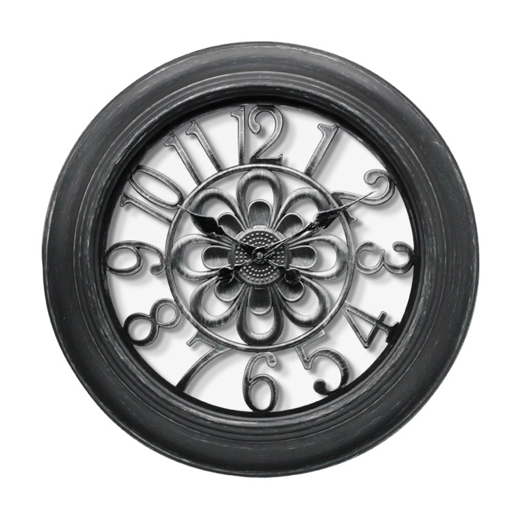Ad Gift Home Decoration Antique Round plastic Wall Clock
