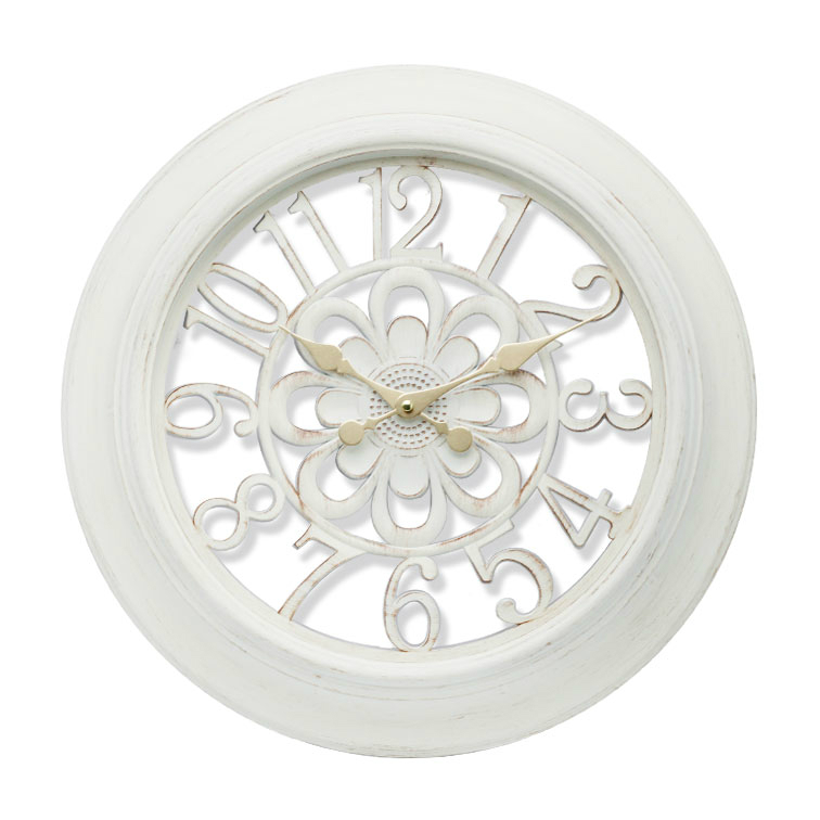 Antique Decorative Wall Clock Round Vintage plastic Wall Clock