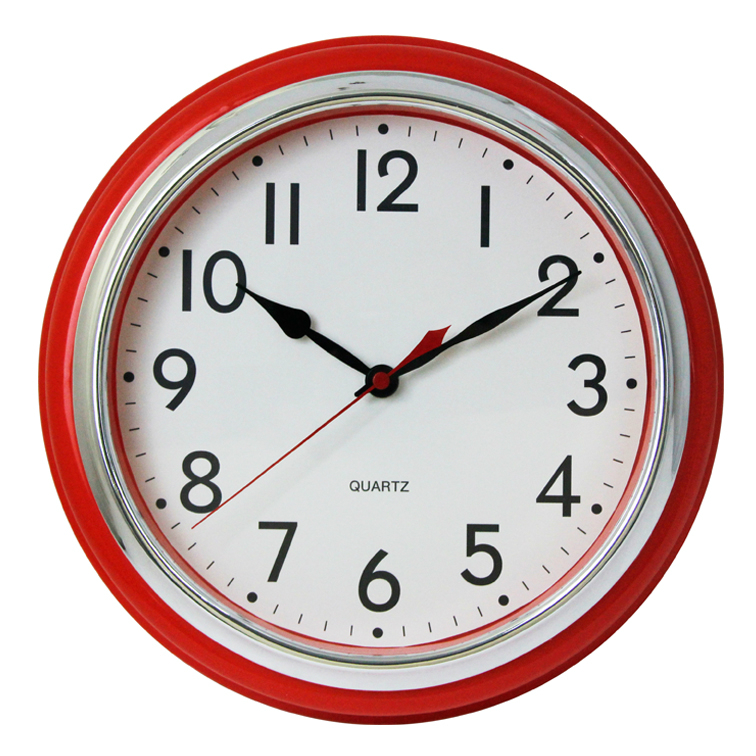 New plastic decoration fashion wall clock