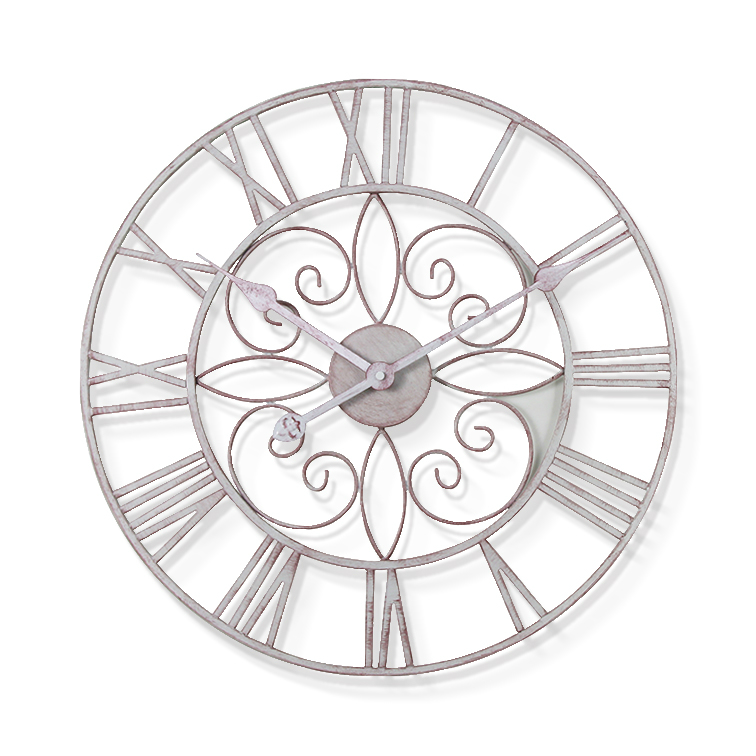 20 inch antique big size iron European style for outdoor wall clock