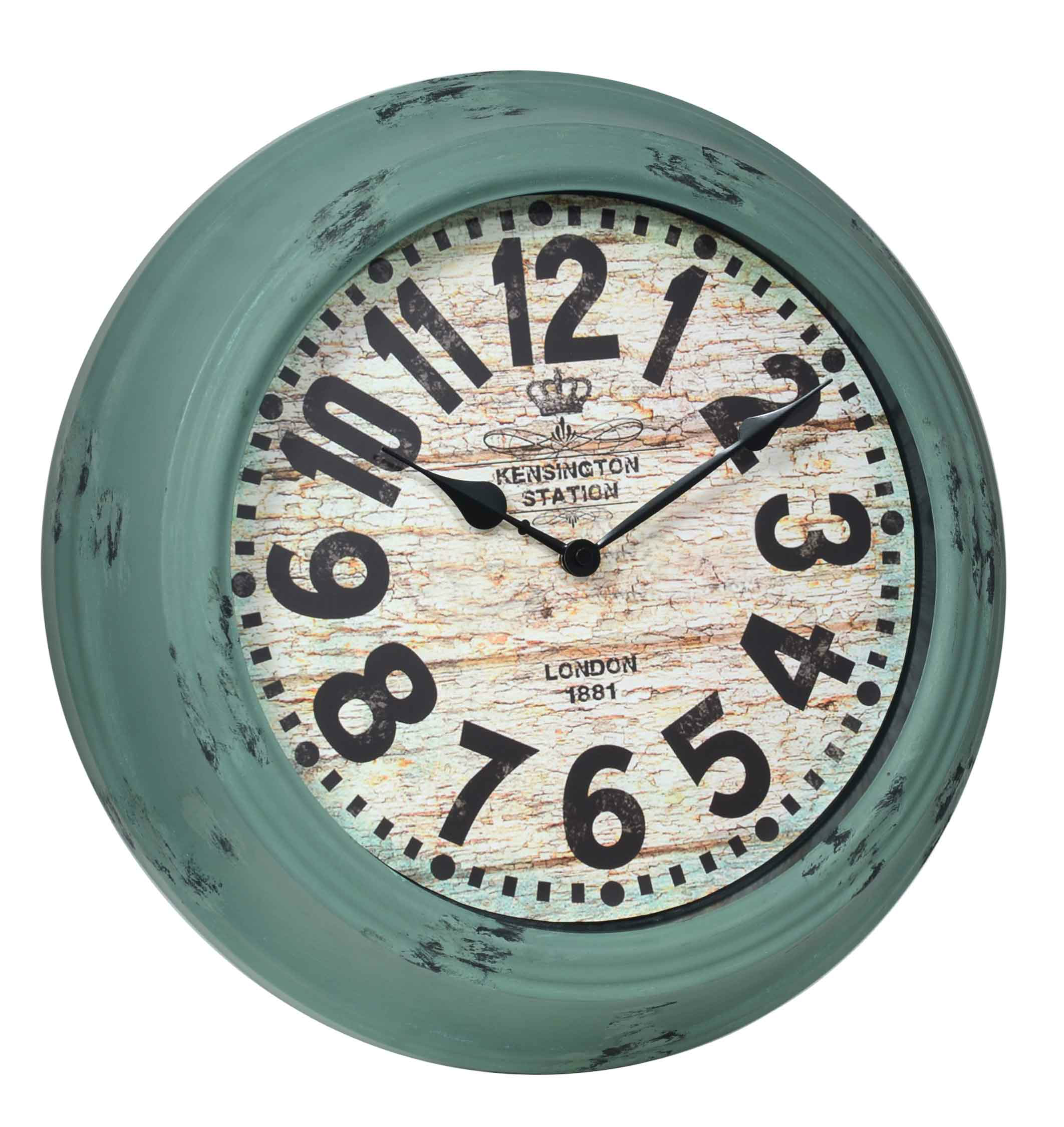 DEHENG 16 inch large number outdoor antique wall clock