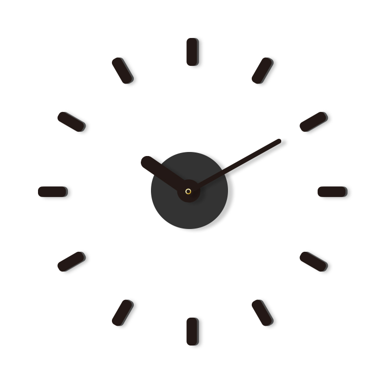 3D DIY promotional wall clock