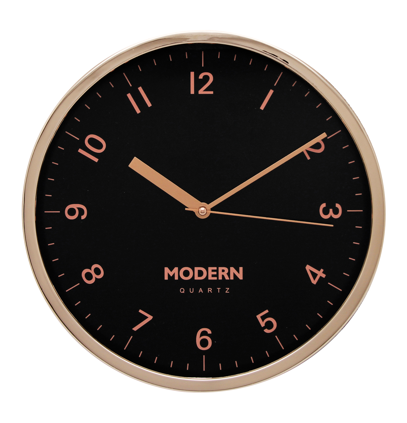 Deheng 10 inch printed face battery operate plastic round quartz custom wall clock