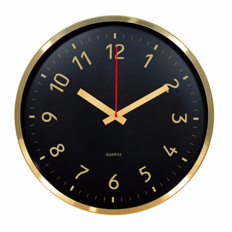 12 Inch creative luminous wall clock home decor