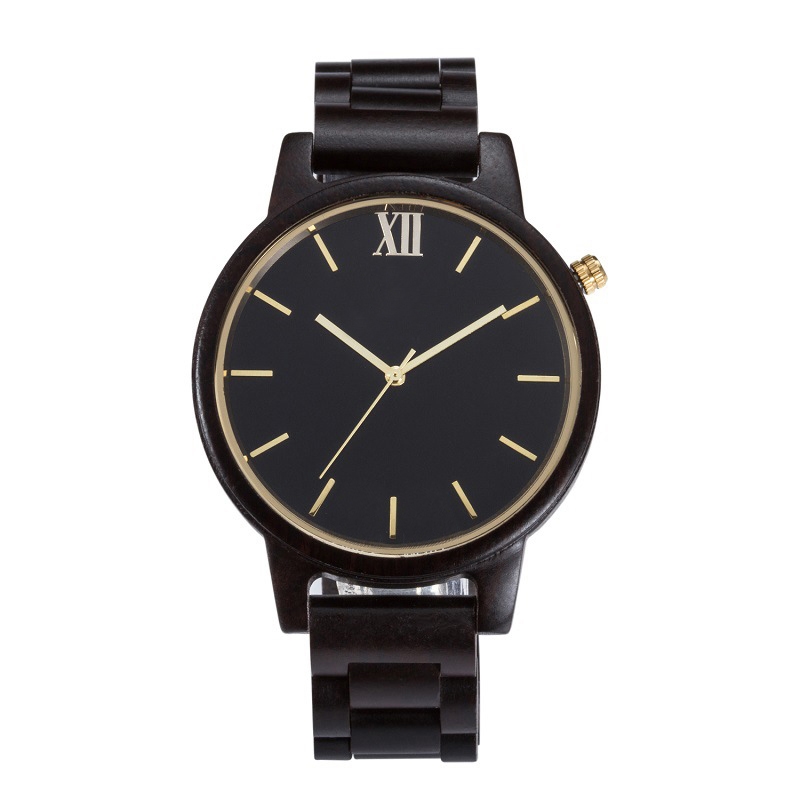 Latest Design of Wooden Quartz Wrist Watch for Men and Women