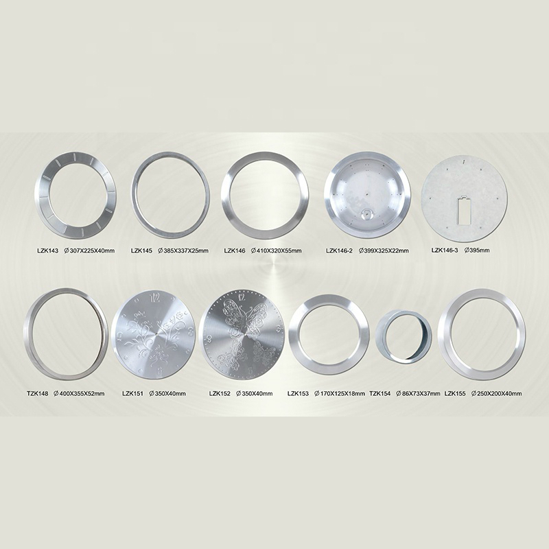 Deheng cheap aluminium clock parts