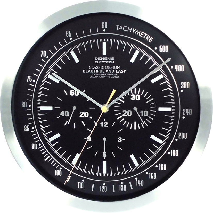 Home Decoration Aluminium Metal Wall Clock