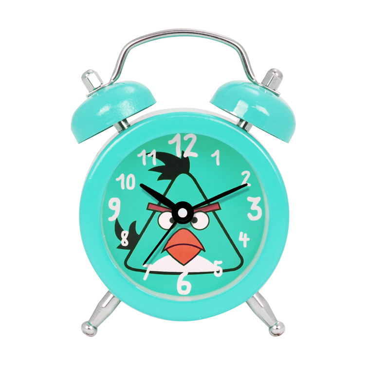 Students Use Silent Twin Bell Alarm Clock Cheap Table Alarm Clock